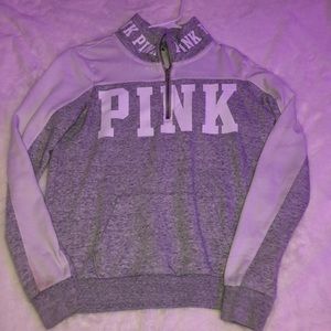 VS PINK Quarter Zip